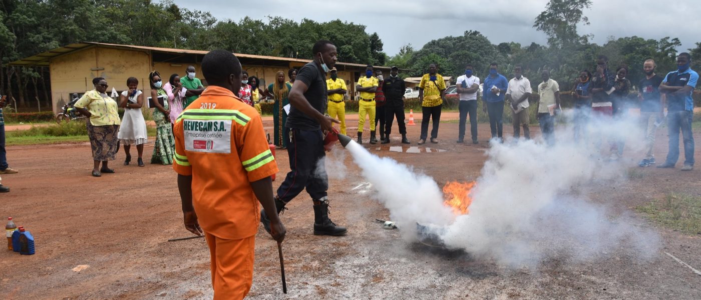 Health and safety training at Sudcam